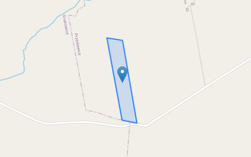 Grunt w miejscowości Przesławice, Przesławice (małopolskie). Działka numer: 334. Działki i grunty. Przesławice, 32-104, Przesławice, (woj. małopolskie)