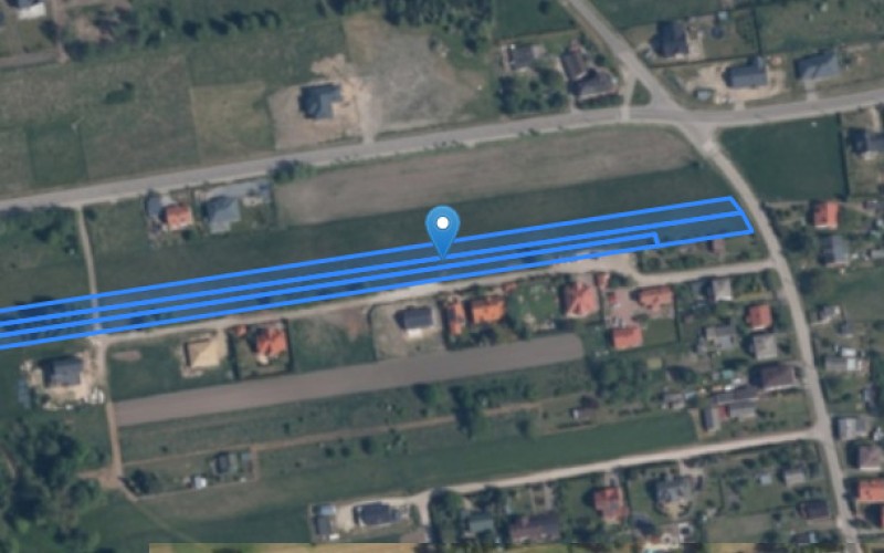 Grunt w miejscowości Jaktorów, Błotna (mazowieckie). Działki numer: 95, 96/2, 96/1. Działki i grunty. Błotna, 96-313, Jaktorów, (woj. mazowieckie)