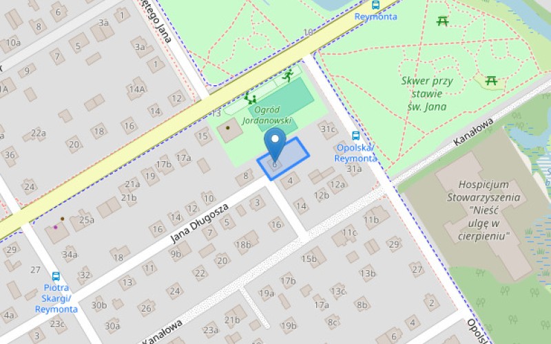 Dom w miejscowości Żyrardów, Jana Długosza 6 (mazowieckie). Działka numer: 7160. Domy. Jana Długosza 6, 96-300, Żyrardów, (woj. mazowieckie)