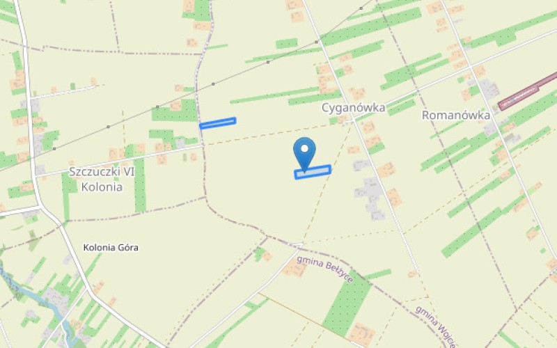 Grunt w miejscowości Wojciechów, Wojciechów (lubelskie). Działki numer: 82, 131. Działki i grunty. Wojciechów, 24-204, Wojciechów, (woj. lubelskie)