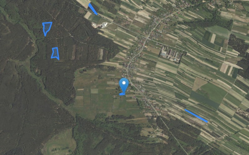 Grunt w miejscowości Lipowiec, Tereszpol Zaorenda, Lipowiec, Tereszpol Zaorenda (lubelskie). Działki numer: 434, 1396, 2075, 113, 117, 1108, 1134. Działki i grunty. Lipowiec, Tereszpol Zaorenda, 23-407, Lipowiec, Tereszpol Zaorenda, (woj. lubelskie)