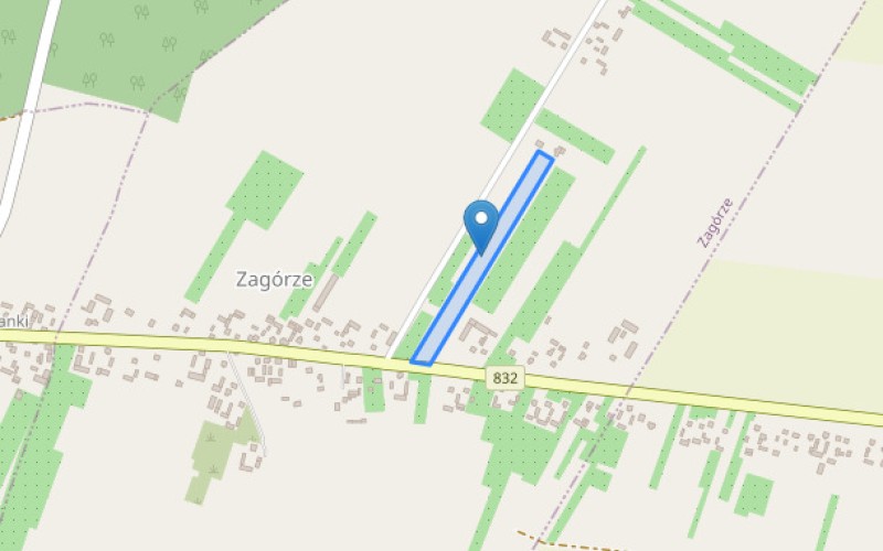 Grunt w miejscowości Zagórze, Zagórze (lubelskie). Działka numer: 162/3. Działki i grunty. Zagórze, 24-200, Zagórze, (woj. lubelskie)