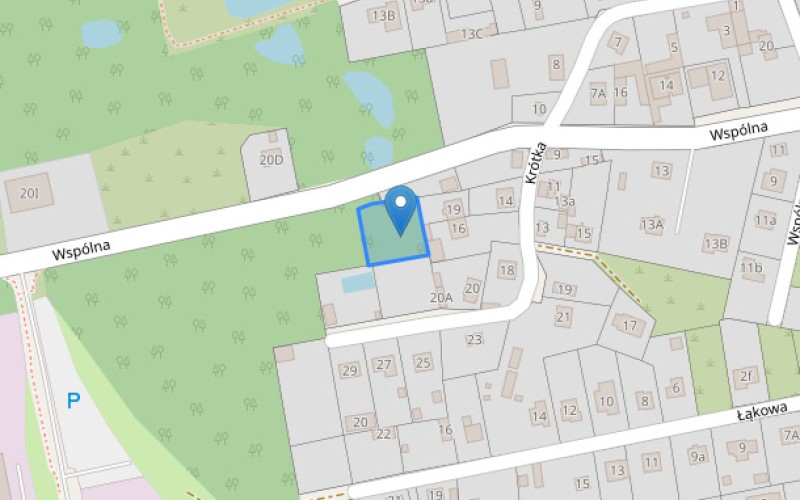 Grunt w miejscowości Pionki, Wspólna (mazowieckie). Działka numer: 1725. Działki i grunty. Wspólna, 26-670, Pionki, (woj. mazowieckie)