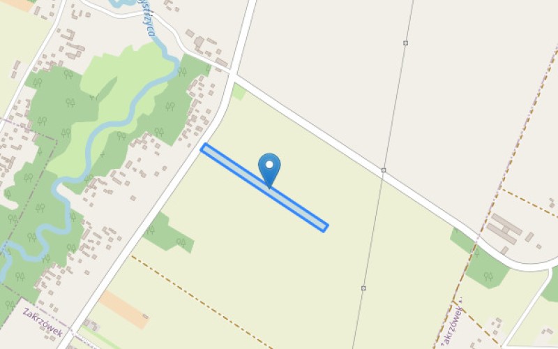 Grunt w miejscowości Bystrzyca, Bystrzyca (lubelskie). Działka numer: 1482/1. Działki i grunty. Bystrzyca, 23-213, Bystrzyca, (woj. lubelskie)