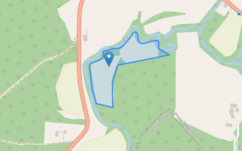 Grunt w miejscowości Rogóźno-Zamek, Rogóźno-Zamek (kujawsko-pomorskie). Działka numer: 11/2. Działki i grunty. Rogóźno-Zamek, 86-318, Rogóźno-Zamek, (woj. kujawsko-pomorskie)