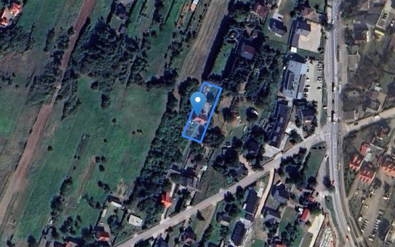 Dom w miejscowości Kostomłoty Drugie, Laskowa 8 (świętokrzyskie). Działka numer: 552/6. Domy. Laskowa 8, 26-085, Kostomłoty Drugie, (woj. świętokrzyskie)