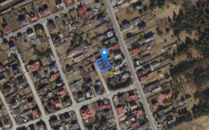 Dom w miejscowości Skierniewice, Czwartaków 1 (łódzkie). Działka numer: 807. Domy. Czwartaków 1, 96-100, Skierniewice, (woj. łódzkie)