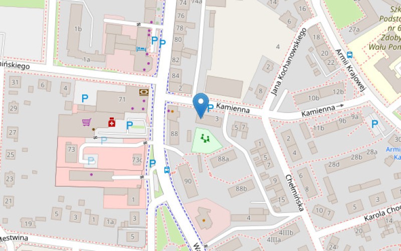Mieszkanie w miejscowości Szczecinek, Kamienna 1/13 (zachodniopomorskie). Mieszkania. Kamienna 1/13, 78-400, Szczecinek, (woj. zachodniopomorskie)