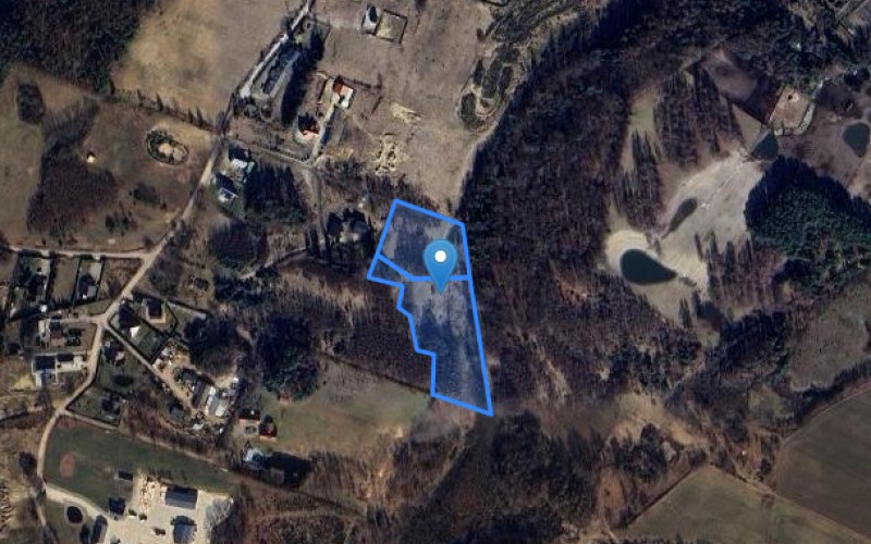 Grunt w miejscowości Zbychowo, Miodowa (pomorskie). Działki numer: 195/1, 195/3. Działki i grunty. Miodowa, 84-206, Zbychowo, (woj. pomorskie)