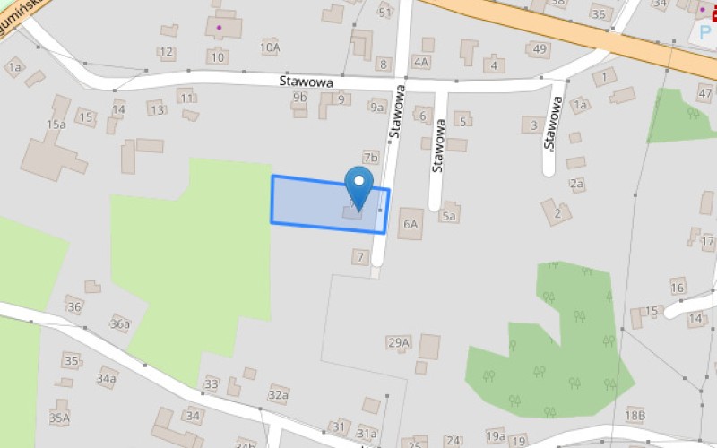 Dom w miejscowości Gorzyce, Stawowa 7A (śląskie). Działka numer: 572/232. Domy. Stawowa 7A, 44-350, Gorzyce, (woj. śląskie)