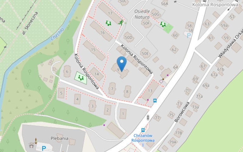 Mieszkanie w miejscowości Chrzanów, Kolonia Rospontowa 9/6 (małopolskie). Mieszkania. Kolonia Rospontowa 9/6, 32-500, Chrzanów, (woj. małopolskie)