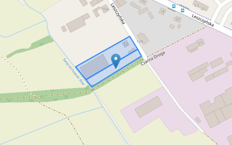 Grunt w miejscowości Święciechowa, Leszczyńska 12 (wielkopolskie). Działki numer: 399, 400. Działki i grunty. Leszczyńska 12, 64-115, Święciechowa, (woj. wielkopolskie)