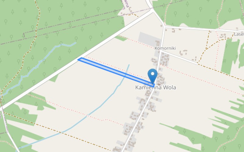 Dom w miejscowości Kamienna Wola, Kamienna Wola 56 (świętokrzyskie). Działka numer: 22. Domy. Kamienna Wola 56, 26-220, Kamienna Wola, (woj. świętokrzyskie)