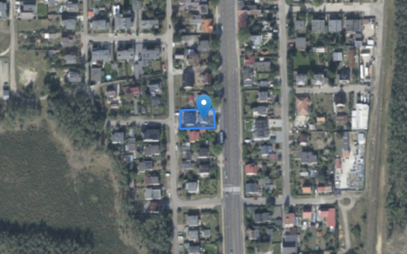 Dom w miejscowości Piła, Aleja Poznańska 173 (wielkopolskie). Działka numer: 290. Domy. Aleja Poznańska 173, 64-920, Piła, (woj. wielkopolskie)