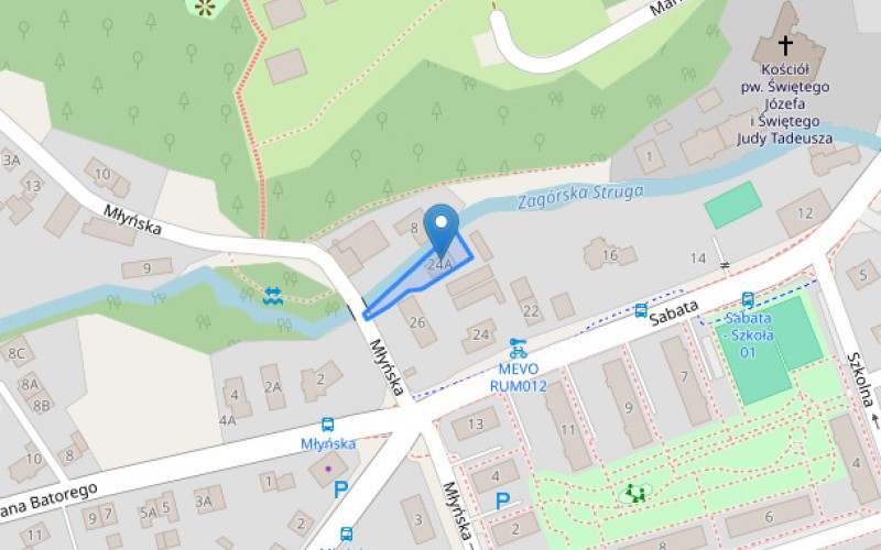 Dom w miejscowości Rumia, Sabata 24A (pomorskie). Działka numer: 153. Domy. Sabata 24A, 84-230, Rumia, (woj. pomorskie)