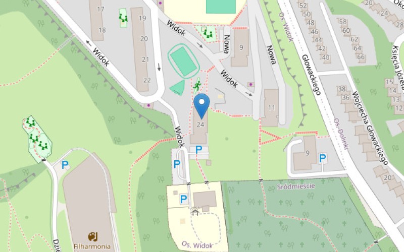 Mieszkanie w miejscowości Gorzów Wielkopolski, Widok 24/14 (lubuskie). Mieszkania. Widok 24/14, 66-400, Gorzów Wielkopolski, (woj. lubuskie)