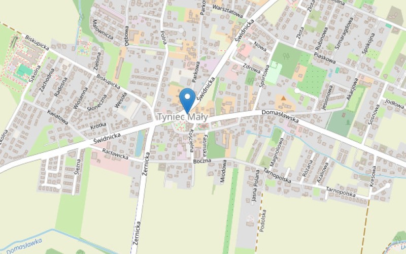 Grunt w miejscowości Tyniec Mały, Tyniec Mały (dolnośląskie). Działki numer: 426/5, 426/6, 426/7. Działki i grunty. Tyniec Mały, 55-041, Tyniec Mały, (woj. dolnośląskie)