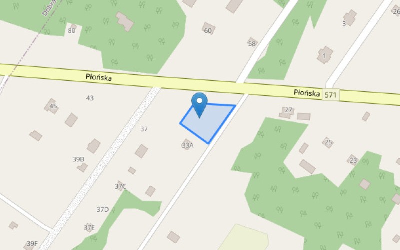 Grunt w miejscowości Borkowo, Borkowo (mazowieckie). Działka numer: 17/4. Działki i grunty. Borkowo, 05-192, Borkowo, (woj. mazowieckie)