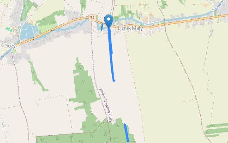 Dom w miejscowości Liśnik Mały, Liśnik Mały (lubelskie). Działki numer: 388/1, 386/1, 316, 448, 317. Domy. Liśnik Mały, 23-230, Liśnik Mały, (woj. lubelskie)