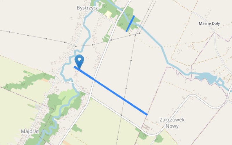 Dom w miejscowości Bystrzyca, Bystrzyca (lubelskie). Działki numer: 745, 746, 1286, 1359. Domy. Bystrzyca, 23-213, Bystrzyca, (woj. lubelskie)