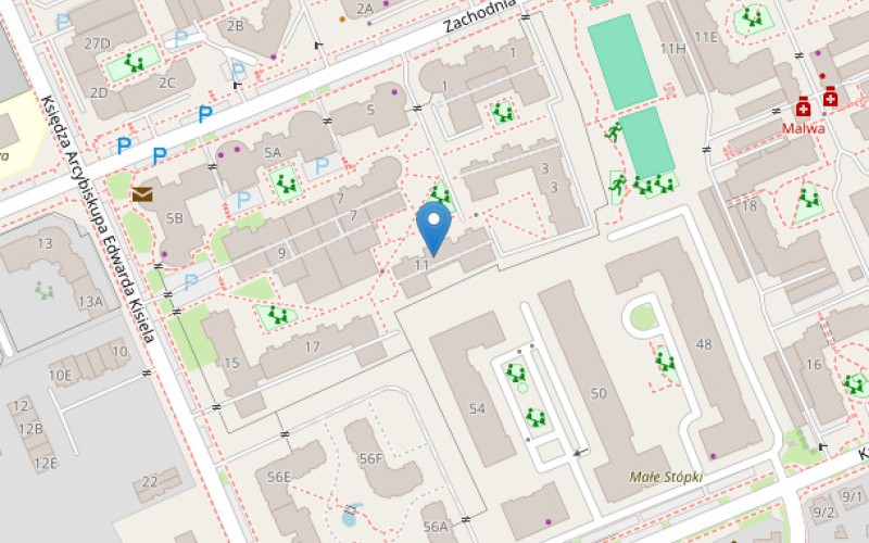 Nieruchomość komercyjna w miejscowości Białystok, Zachodnia 11/1 (podlaskie). Nieruchomości komercyjne. Zachodnia 11/1, 15-345, Białystok, (woj. podlaskie)