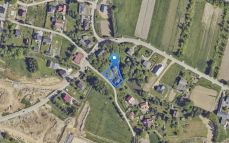 Dom w miejscowości Pławy, Rajska 1 (małopolskie). Działka numer: 381/3. Domy. Rajska 1, 32-600, Pławy, (woj. małopolskie)