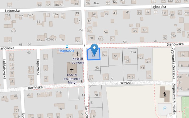 Dom w miejscowości Poznań, Sianowska 55 (wielkopolskie). Działka numer: 106/4. Domy. Sianowska 55, 60-431, Poznań, (woj. wielkopolskie)