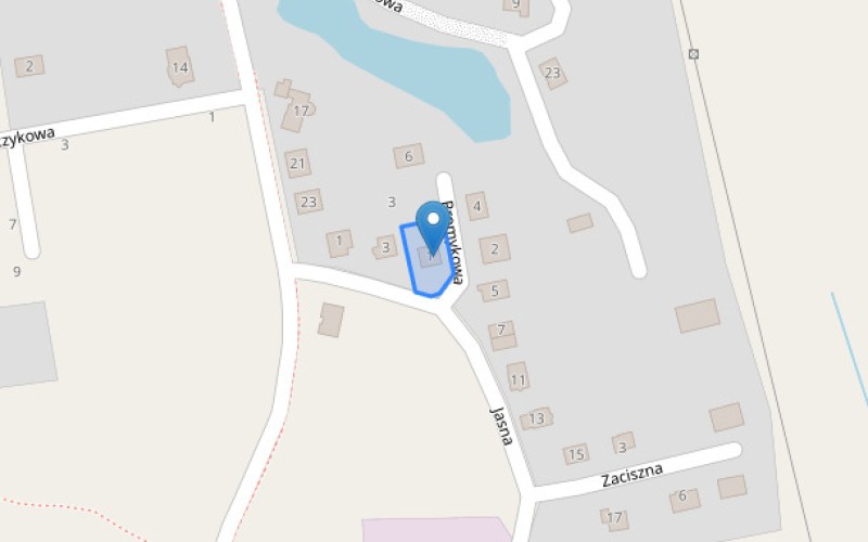 Dom w miejscowości Kruszyn Krajeński, Promykowa 1 (kujawsko-pomorskie). Działka numer: 154/46. Domy. Promykowa 1, 86-005, Kruszyn Krajeński, (woj. kujawsko-pomorskie)