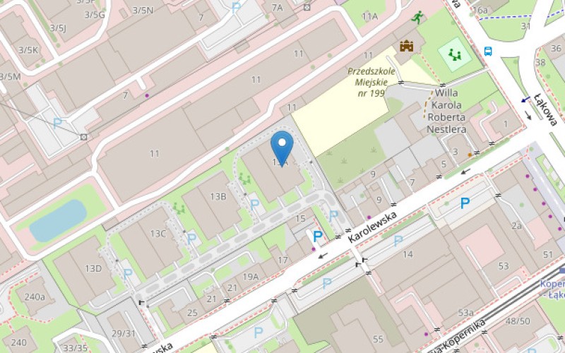 Mieszkanie w miejscowości Łódź, Karolewska 13A/6 (łódzkie). Mieszkania. Karolewska 13A/6, 90-560, Łódź, (woj. łódzkie)