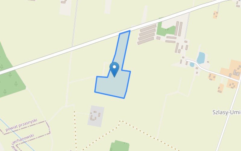 Grunt w miejscowości Szlasy-Umiemy, Szlasy-Umiemy (mazowieckie). Działka numer: 81/3. Działki i grunty. Szlasy-Umiemy, 06-405, Szlasy-Umiemy, (woj. mazowieckie)