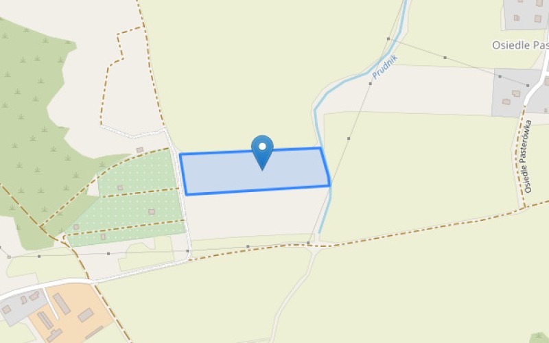 Grunt w miejscowości Konradów, Konradów (opolskie). Działka numer: 58/3. Działki i grunty. Konradów, 48-340, Konradów, (woj. opolskie)