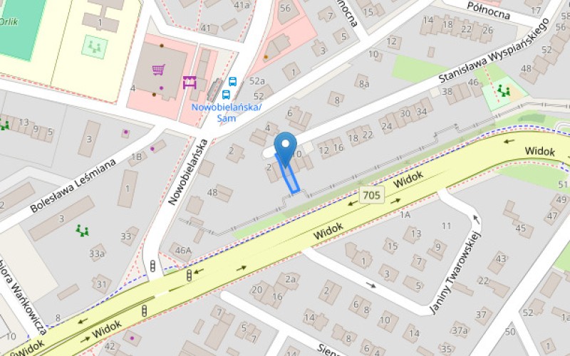 Dom w miejscowości Skierniewice, Stanisława Wyspiańskiego 6 (łódzkie). Działka numer: 1558. Domy. Stanisława Wyspiańskiego 6, 96-100, Skierniewice, (woj. łódzkie)