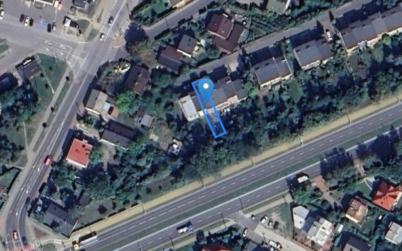 Dom w miejscowości Skierniewice, Stanisława Wyspiańskiego 6 (łódzkie). Działka numer: 1558. Domy. Stanisława Wyspiańskiego 6, 96-100, Skierniewice, (woj. łódzkie)