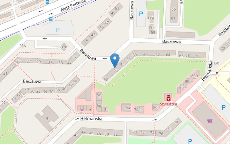 Mieszkanie w miejscowości Wałbrzych, Basztowa 52/9 (dolnośląskie). Mieszkania. Basztowa 52/9, 58-316, Wałbrzych, (woj. dolnośląskie)