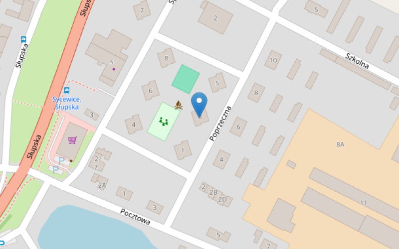 Mieszkanie w miejscowości Sycewice, Poprzeczna 3/3 (pomorskie). Mieszkania. Poprzeczna 3/3, 76-251, Sycewice, (woj. pomorskie)