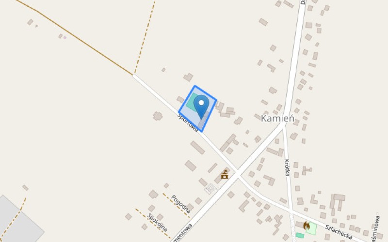 Nieruchomość komercyjna w miejscowości Kamień, Kamień (lubelskie). Nieruchomości komercyjne. Kamień, 22-113, Kamień, (woj. lubelskie)