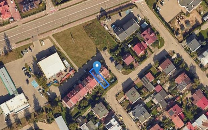 Dom w miejscowości Ełk, Nadrzeczna 34 (warmińsko-mazurskie). Działka numer: 2002/8. Domy. Nadrzeczna 34, 19-300, Ełk, (woj. warmińsko-mazurskie)