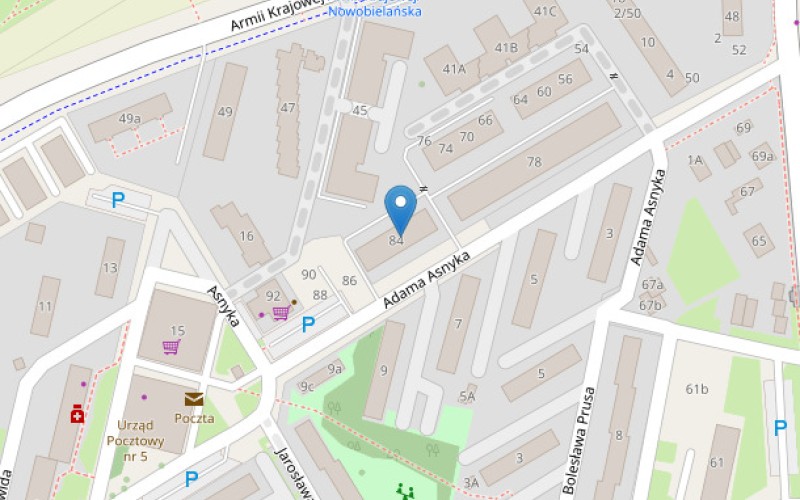 Mieszkanie w miejscowości Skierniewice, Adama Asnyka 84/22 (łódzkie). Mieszkania. Adama Asnyka 84/22, 96-100, Skierniewice, (woj. łódzkie)