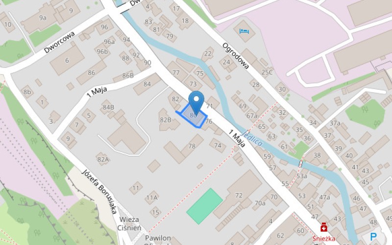 Nieruchomość komercyjna w miejscowości Kowary, 1 Maja 80 (dolnośląskie). Nieruchomości komercyjne. 1 Maja 80, 58-530, Kowary, (woj. dolnośląskie)