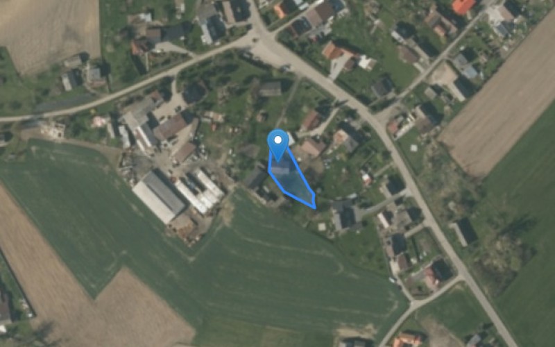 Dom w miejscowości Turze, Raciborska 19 (śląskie). Działka numer: 1199. Domy. Raciborska 19, 47-420, Turze, (woj. śląskie)