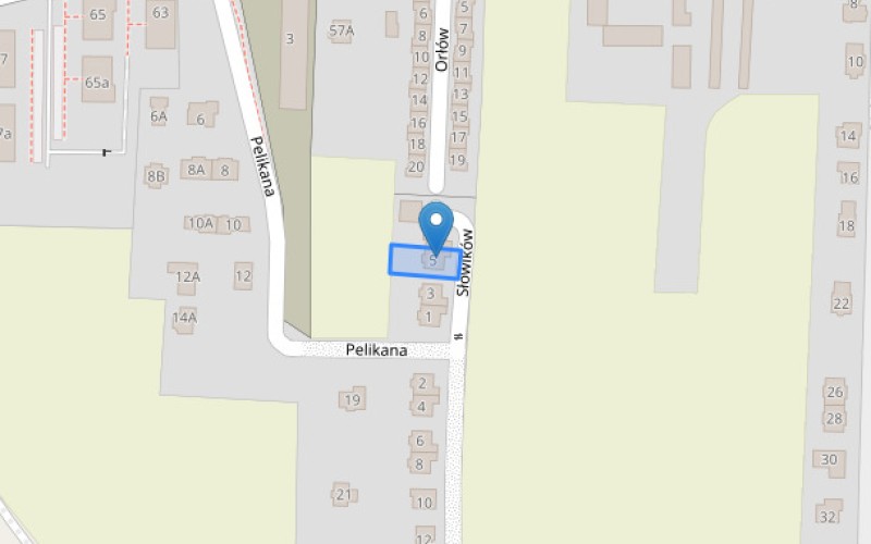 Dom w miejscowości Gliwice, Słowików 5 (śląskie). Działka numer: 96/30. Domy. Słowików 5, 44-122, Gliwice, (woj. śląskie)