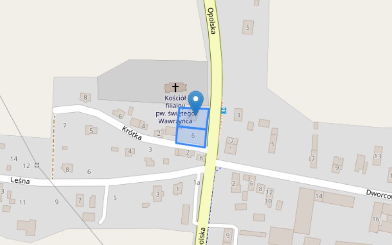 Dom w miejscowości Jastrzębie, Opolska 4 (opolskie). Działki numer: 24/6, 24/4. Domy. Opolska 4, 46-100, Jastrzębie, (woj. opolskie)