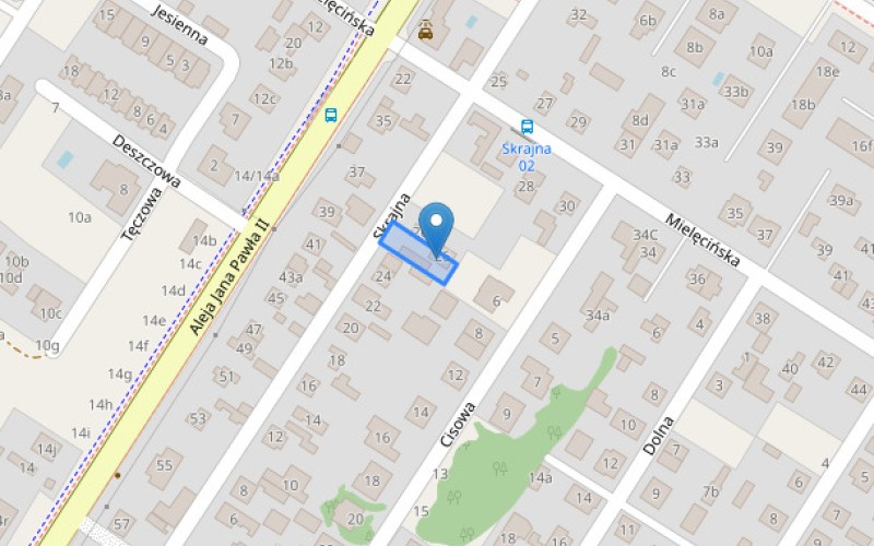 Dom w miejscowości Włocławek, Skrajna 26 (kujawsko-pomorskie). Działka numer: 43/2. Domy. Skrajna 26, 87-800, Włocławek, (woj. kujawsko-pomorskie)