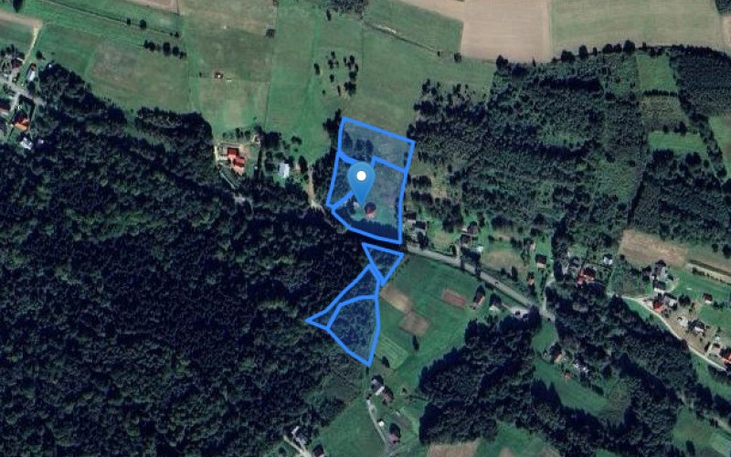 Dom w miejscowości Stępina, Stępina 256 (podkarpackie). Działki numer: 78, 163, 79/1, 161, 166, 70/1. Domy. Stępina 256, 38-125, Stępina, (woj. podkarpackie)