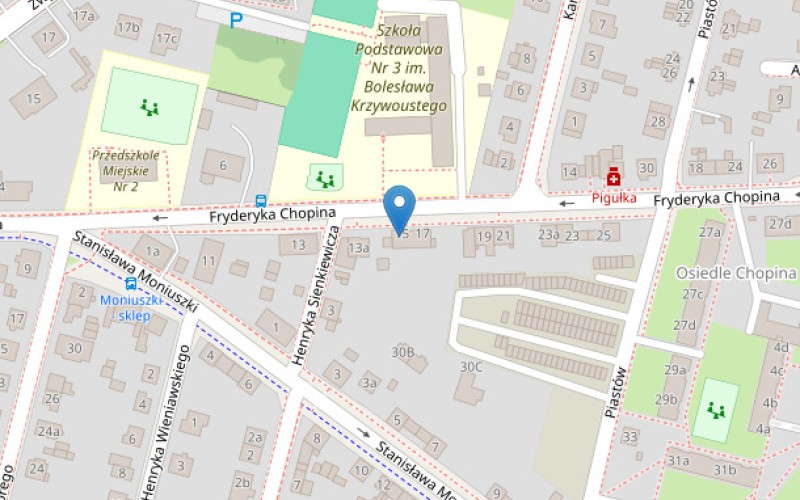 Nieruchomość komercyjna w miejscowości Białogard, Fryderyka Chopina 15/2 (zachodniopomorskie). Nieruchomości komercyjne. Fryderyka Chopina 15/2, 78-200, Białogard, (woj. zachodniopomorskie)