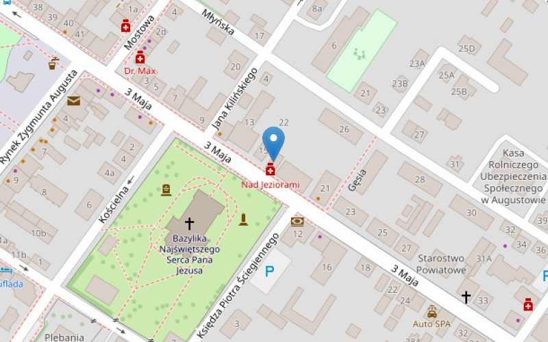 Nieruchomość w miejscowości Augustów, 3 Maja 17/01 (podlaskie). Inne. 3 Maja 17/01, 16-300, Augustów, (woj. podlaskie)
