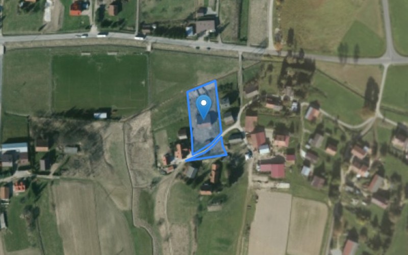 Dom w miejscowości Grodzisko, Grodzisko (podkarpackie). Działki numer: 1831, 1845, 1833. Domy. Grodzisko, 38-102, Grodzisko, (woj. podkarpackie)