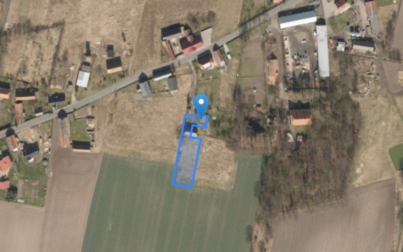 Dom w miejscowości Łagoszów Wielki, Łagoszów Wielki 16/2 (dolnośląskie). Działka numer: 167/5. Domy. Łagoszów Wielki 16/2, 59-160, Łagoszów Wielki, (woj. dolnośląskie)