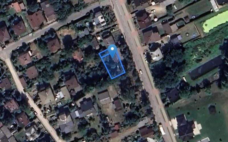 Dom w miejscowości Skierniewice, Świętego Maksymiliana Kolbe 18 (łódzkie). Działki numer: 156, 157. Domy. Świętego Maksymiliana Kolbe 18, 96-100, Skierniewice, (woj. łódzkie)