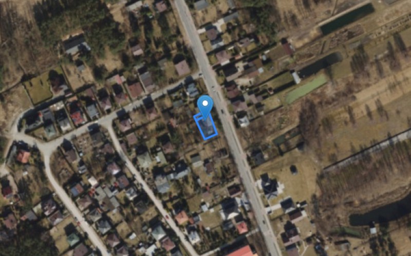 Dom w miejscowości Skierniewice, Świętego Maksymiliana Kolbe 18 (łódzkie). Działki numer: 156, 157. Domy. Świętego Maksymiliana Kolbe 18, 96-100, Skierniewice, (woj. łódzkie)